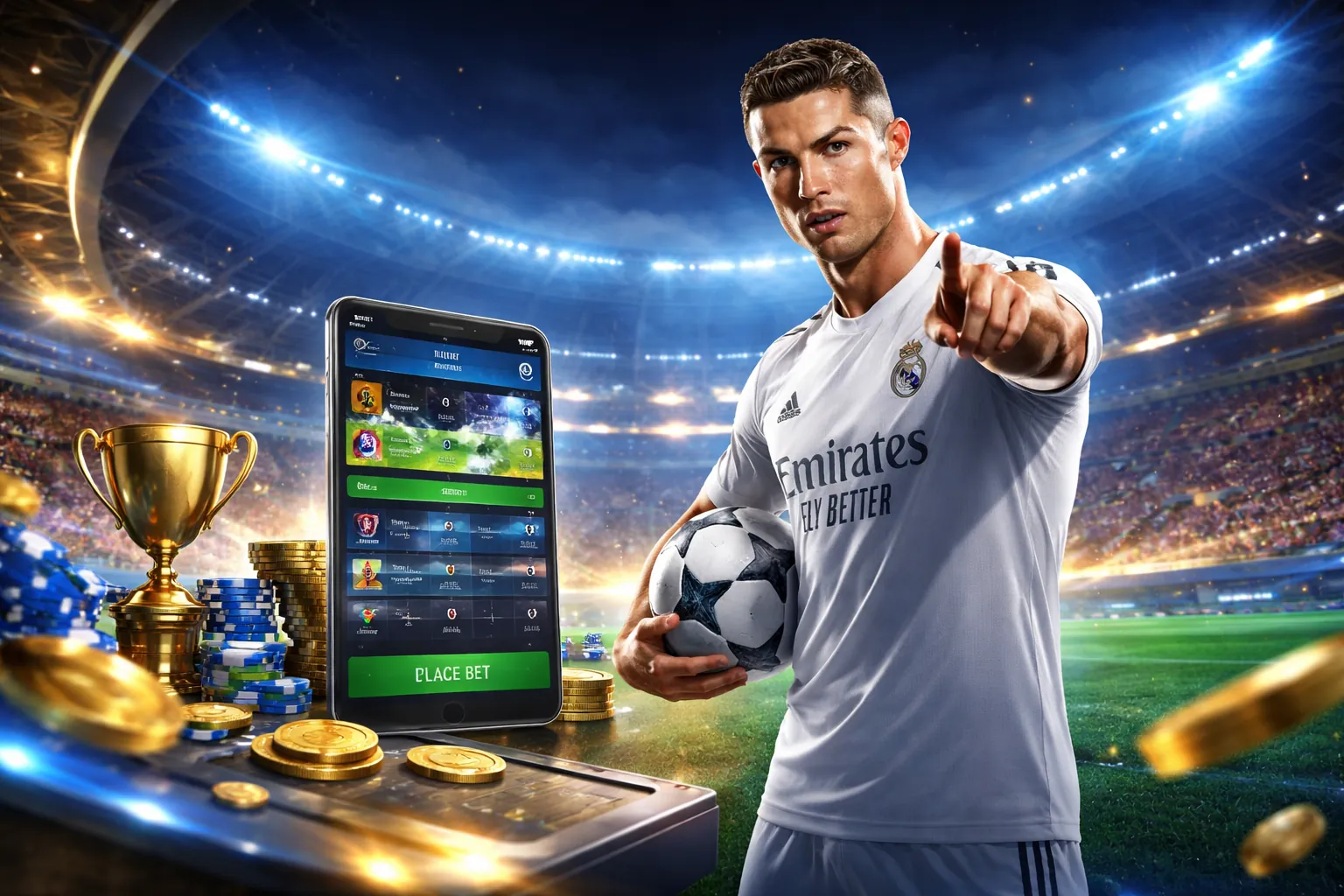 Giao diện ứng dụng 7clubs trên điện thoại